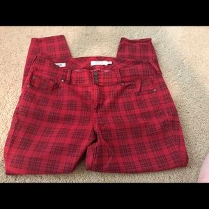 Red torrid jeggings